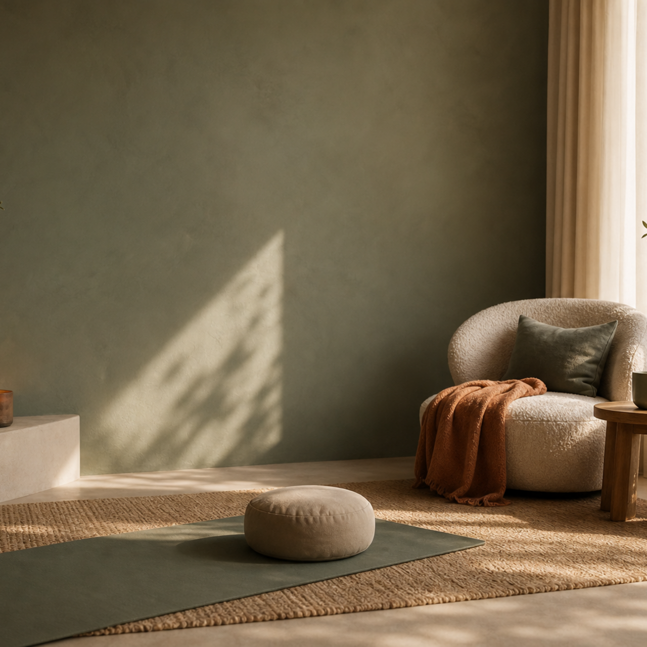 Ruhiges Leiseraum Contentbild zum Thema Welche Meditation passt zu mir?.