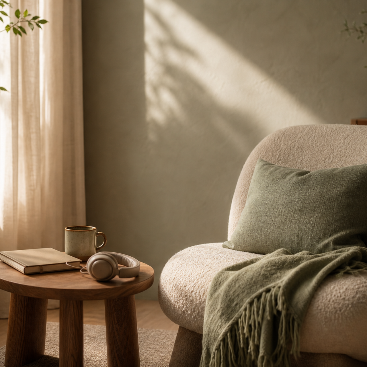 Ruhiges Leiseraum Contentbild zum Thema Was bringt Meditation?.